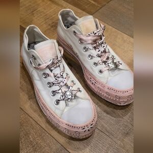 Mikey Cyrus X Converse Colab AMAZING Pink Paisley
